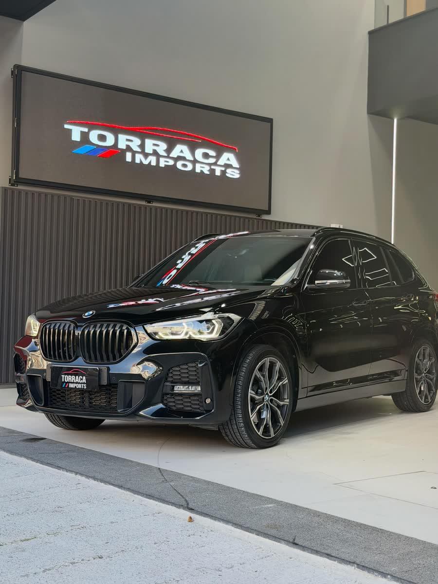 BMW X1 M Sport 25 Anos 2.0 ActiveFlex 2020/2021, cor preto