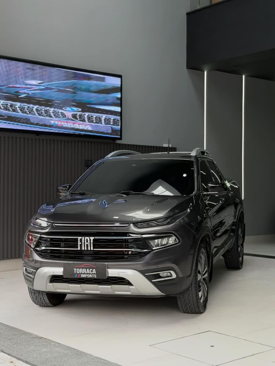 Fiat Toro Volcano T270 1.3 Turbo Flex 2021/2022, cor grafite