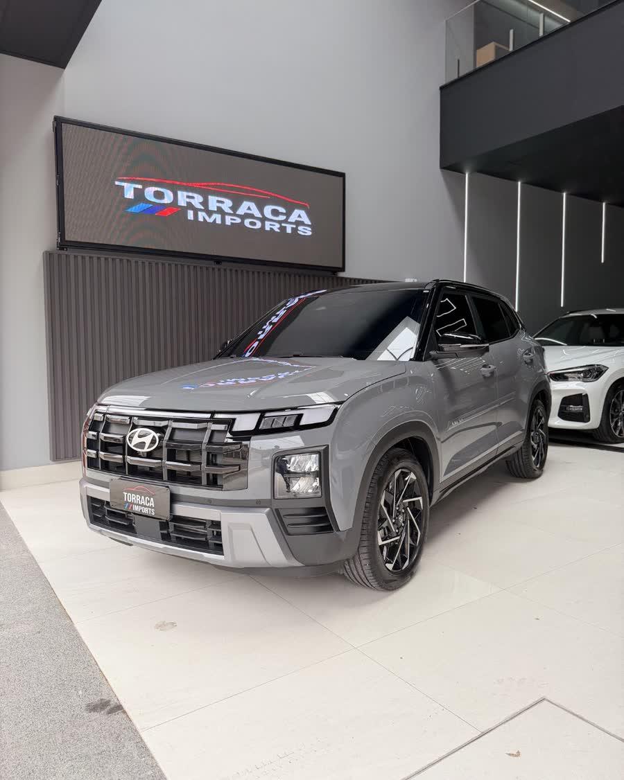 Hyundai Creta Ultimate 1.6 2026, cor cinza